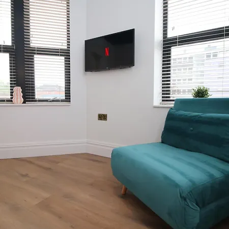 דירה No 1 Grosvenor House - 5min Walk To Cabot Circus בריסטול