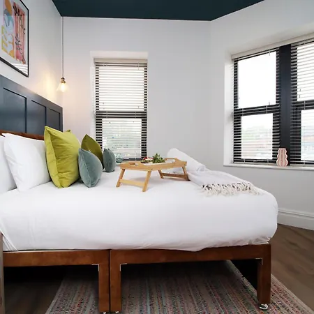 דירה No 1 Grosvenor House - 5min Walk To Cabot Circus בריסטול